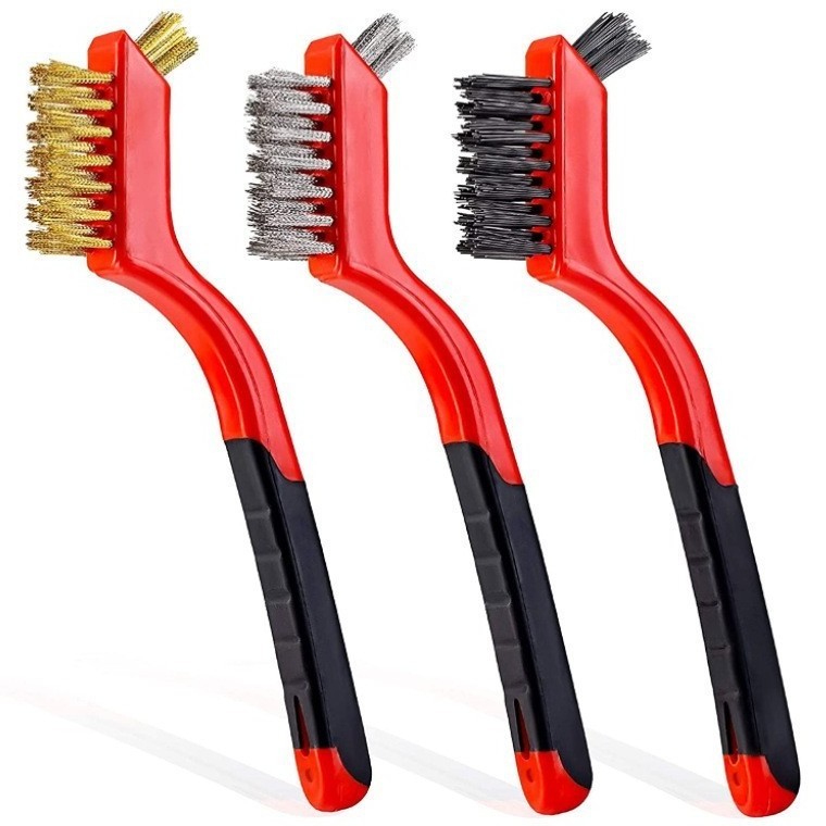 C0712 18 Pcs Car Cleaning Tools Kit Wash Kit/Detailing Brush Set/Wheel Auto Drill Brush for Car Interior & Exterior