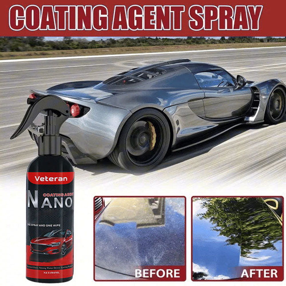 250ml/500ml car ceramic coating/car paint maintenance nano crystal wax/car glaze sealing spray