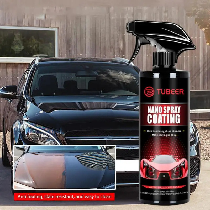 C0792 Car Spray Ceramic Car Coating Hydro Paint Care Nano Top Quick Coat Polymer Detail Protection Liquid Auto Care