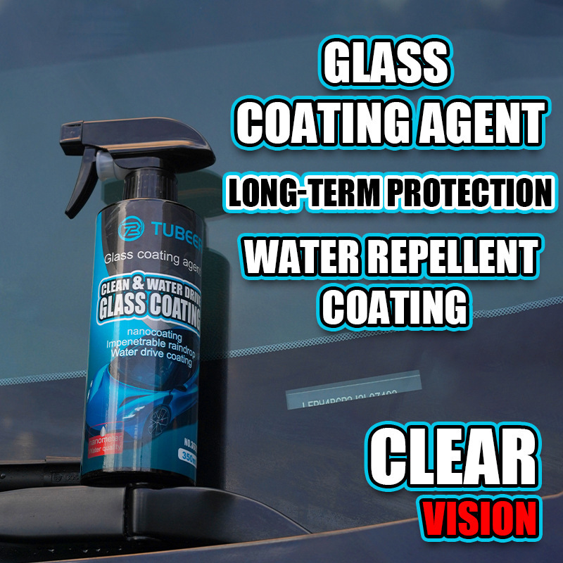 Ceramic Glass Cleaner - Glass Water Repellant Windows Ceramic Glass Coating Rain Repellent For Car Water Repellent & Protective