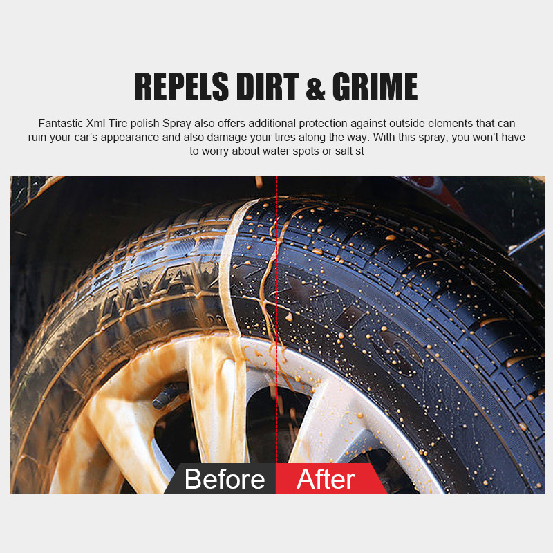 C0948 500ml Tire retreading agent bright coating /car tire wax/anti-aging decontamination and long-lasting glazing