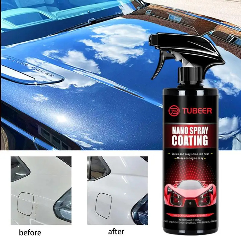 C0792 Car Spray Ceramic Car Coating Hydro Paint Care Nano Top Quick Coat Polymer Detail Protection Liquid Auto Care