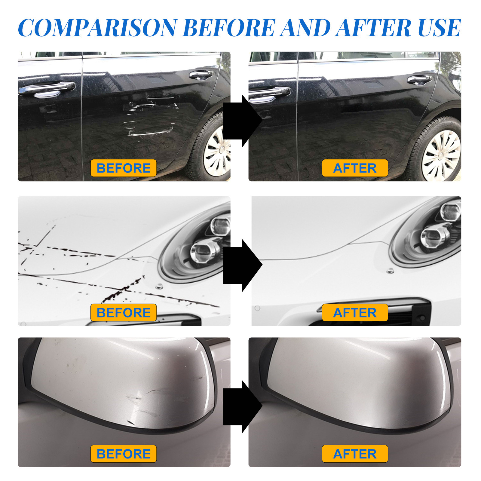 Car scratch repair kit/scratch repair cream/car paint repair cleaning and polishing