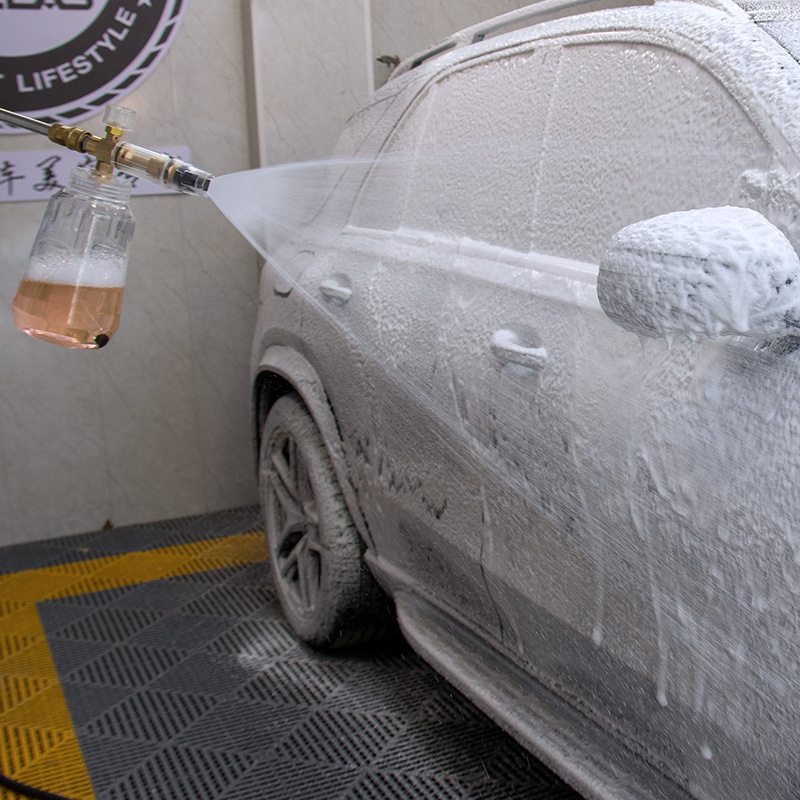 Hybrid Foaming High Gloss Car Wash Soap Works with Foam Cannons Foam Guns or Bucket Washes/ Cars Motorcycles clean Orange Scent