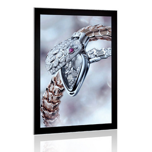 Advertising Light Box Frame Light Poster Frames LED Magnetic Black Magnetic Acrylic Panels