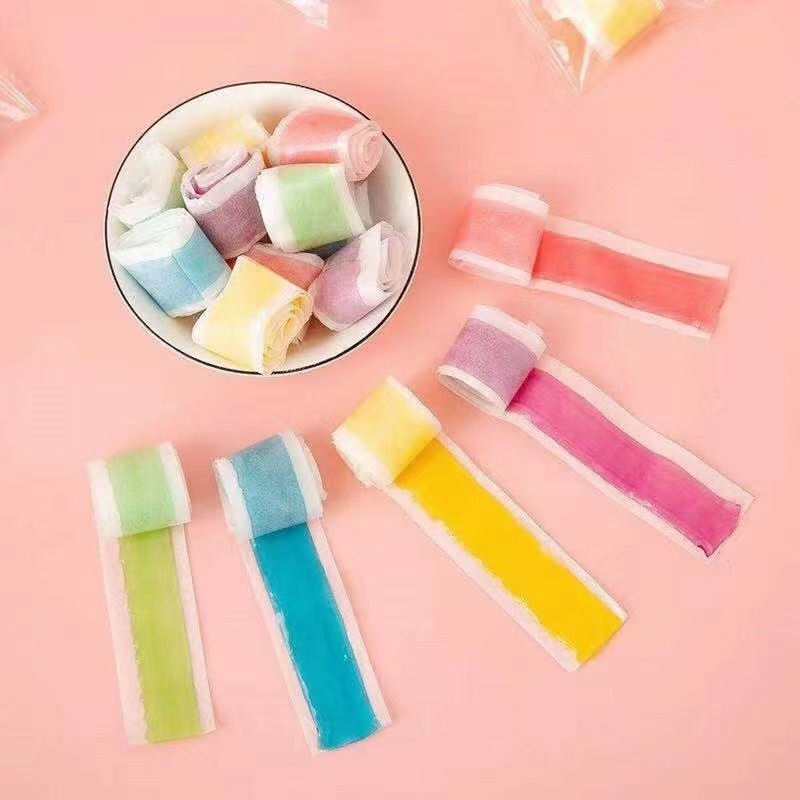 Wholesale High Quality Sweet Fruit Flavour Jelly Gummy Candy Fruit Roll Ups Candy