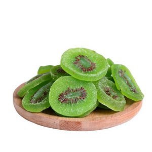 Natural Dried Sweet Sour Dried Kiwifruit Kiwi Slices Yellow Green Preserved Kiwifruit