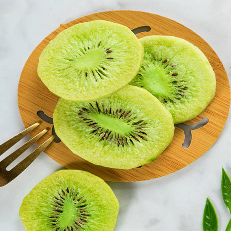 Wholesale Vacuum Fried Casual Snacks Dehydrated Kiwifruit Dry Fruit Kiwi