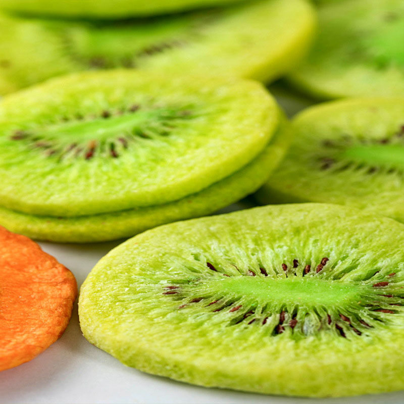 Wholesale Vacuum Fried Casual Snacks Dehydrated Kiwifruit Dry Fruit Kiwi