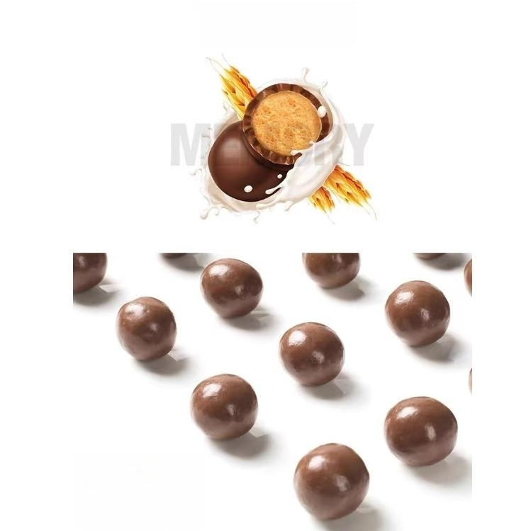 Wholesale Confectionery Custom Chocolate Candy Round Small Chocolate Candy