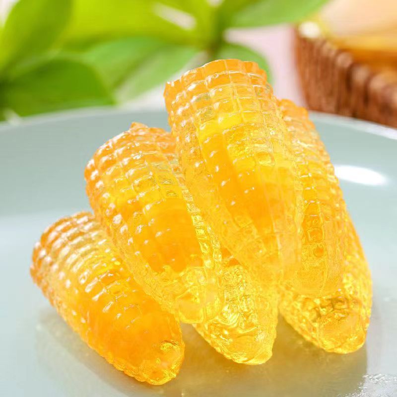 Bulk Corn Soft Candy Fruity Flavor Corn Gummy Candy Manufacturers