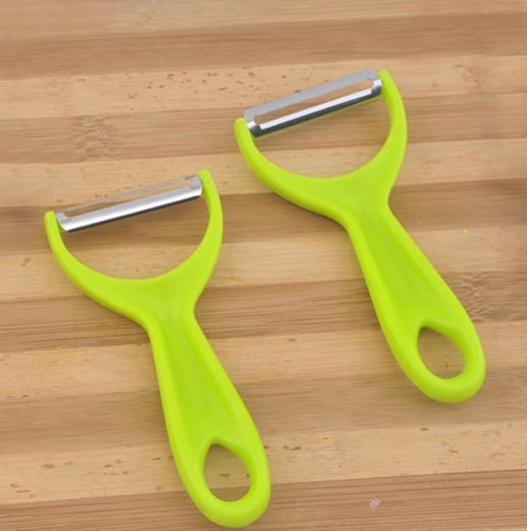 hot selling products 2024 amazon Kitchen Tools Stainless Steel Peeler Plastic Handle Potato Cucumber Carrot Fruit Peeler