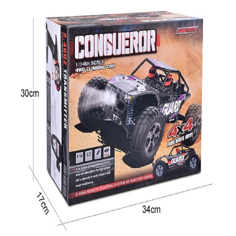 Amazon Hot Sell SUBOTECH BG1520 1:14 ratio 2.4 GHz all-wheel-drive model toy with betteries high-speed rc car