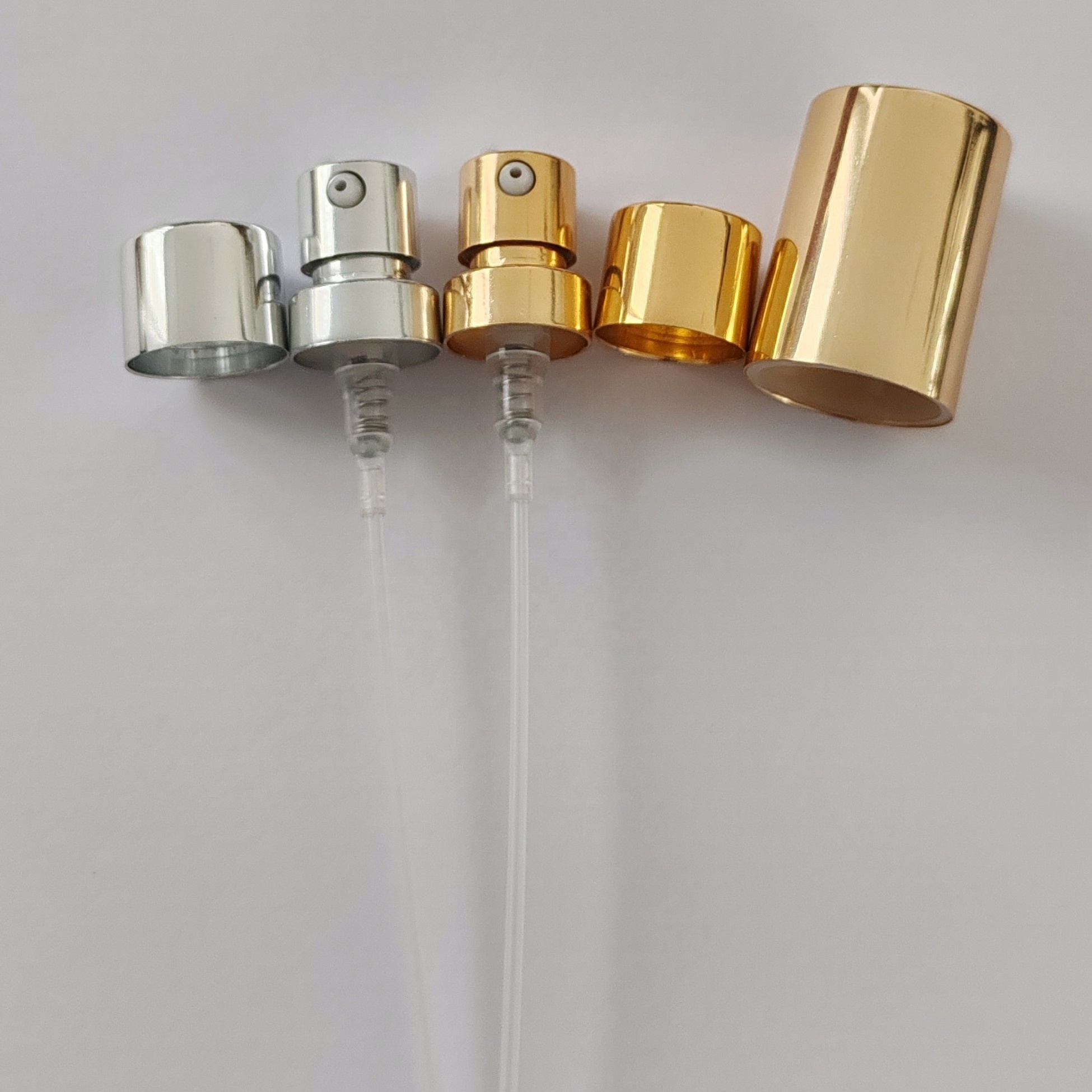 15mm/16.3mm metal cream lotion crimp pump with 22.5*32mm aluminum cap