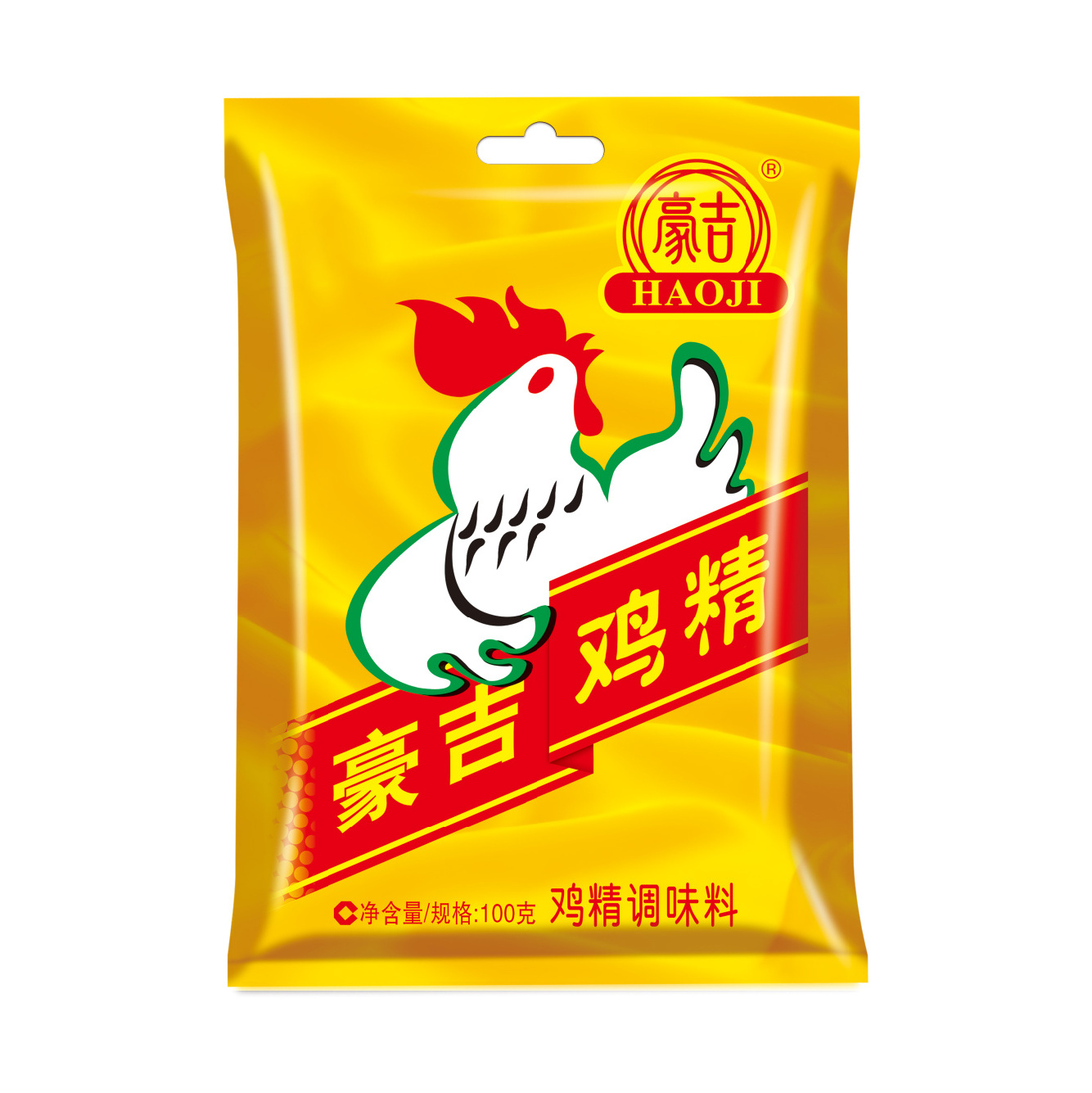 Haoji High Quality Manufacture Whole Sale Chicken Flavor Sichuan Seasoning Bag Light Yellow Dried Shrimp Powder Chengdu a Grade