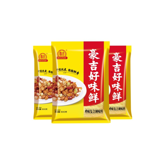 Haoji wholesale Chinese chicken essence dried 10x900g hot selling good taste Granulated food Seasoning