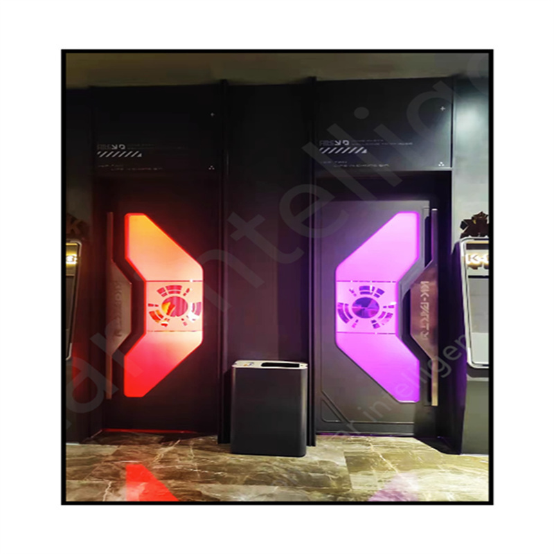 New design modern door Luxury Custom Ktv Soundproof Led Doors For Cinema Club