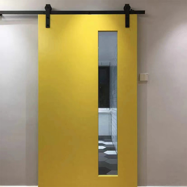 Sliding doors with magic sliding doors that fully hide hardware and track wooden doors with wall-mounted hidden sliding systems