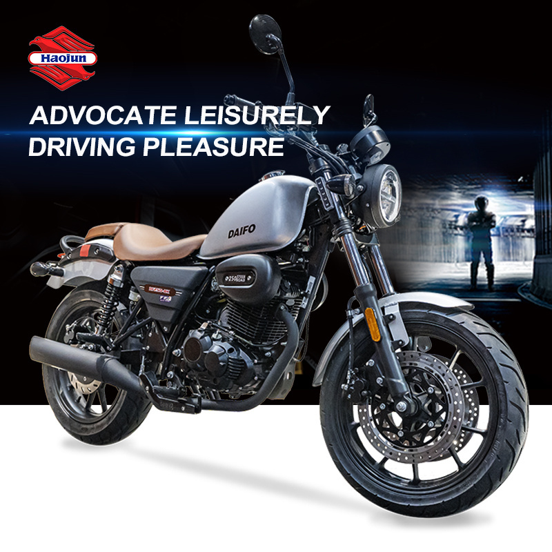 Haojun High quality 250 motorcycles large displacement motorcycle bike 250CC scooter motorcycle