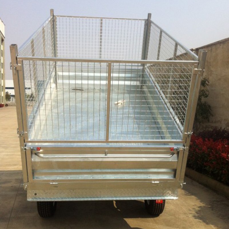 Galvanized Box 12x5 Full Welded Tilt Trailer