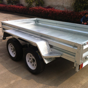 Cheaper Manufacturer Galvanized Foldable Utility Box Trailer For Australia