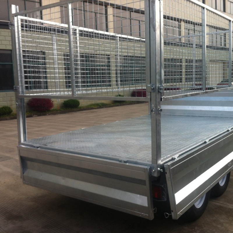 Galvanized Box 12x5 Full Welded Tilt Trailer