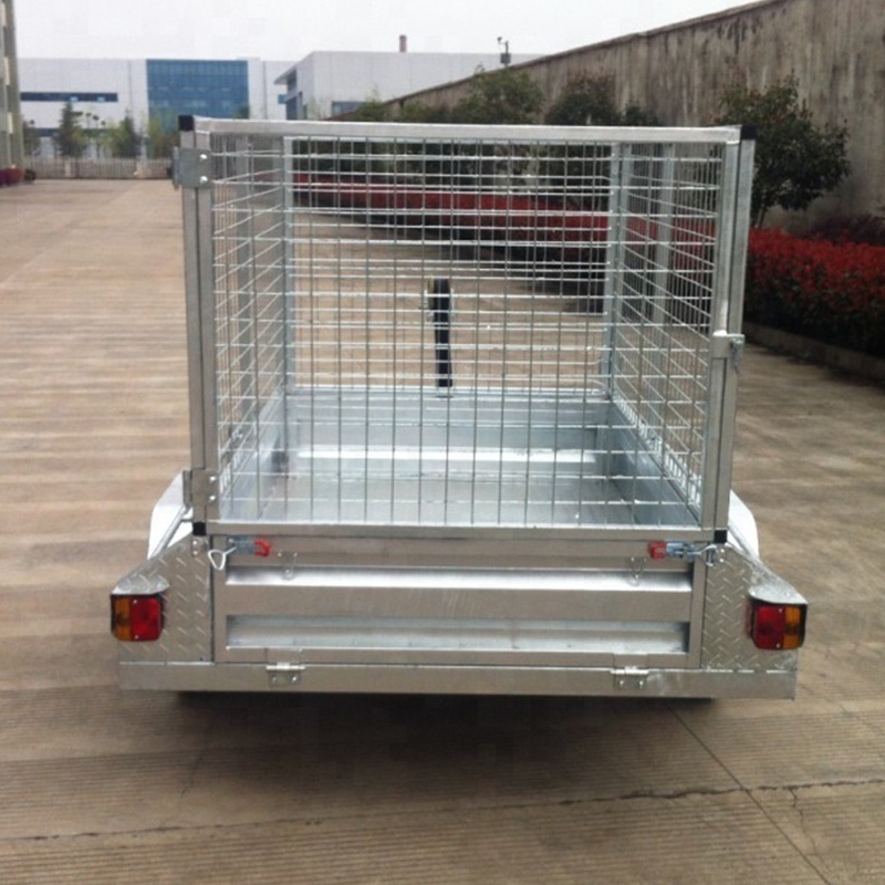 Haokai 8x5 Tandem/Dual-Axle Cage Trailer B85TC