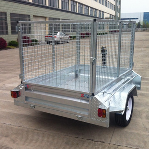 Fully Welded Single Axle 7'X4' Small Trailers For Sale