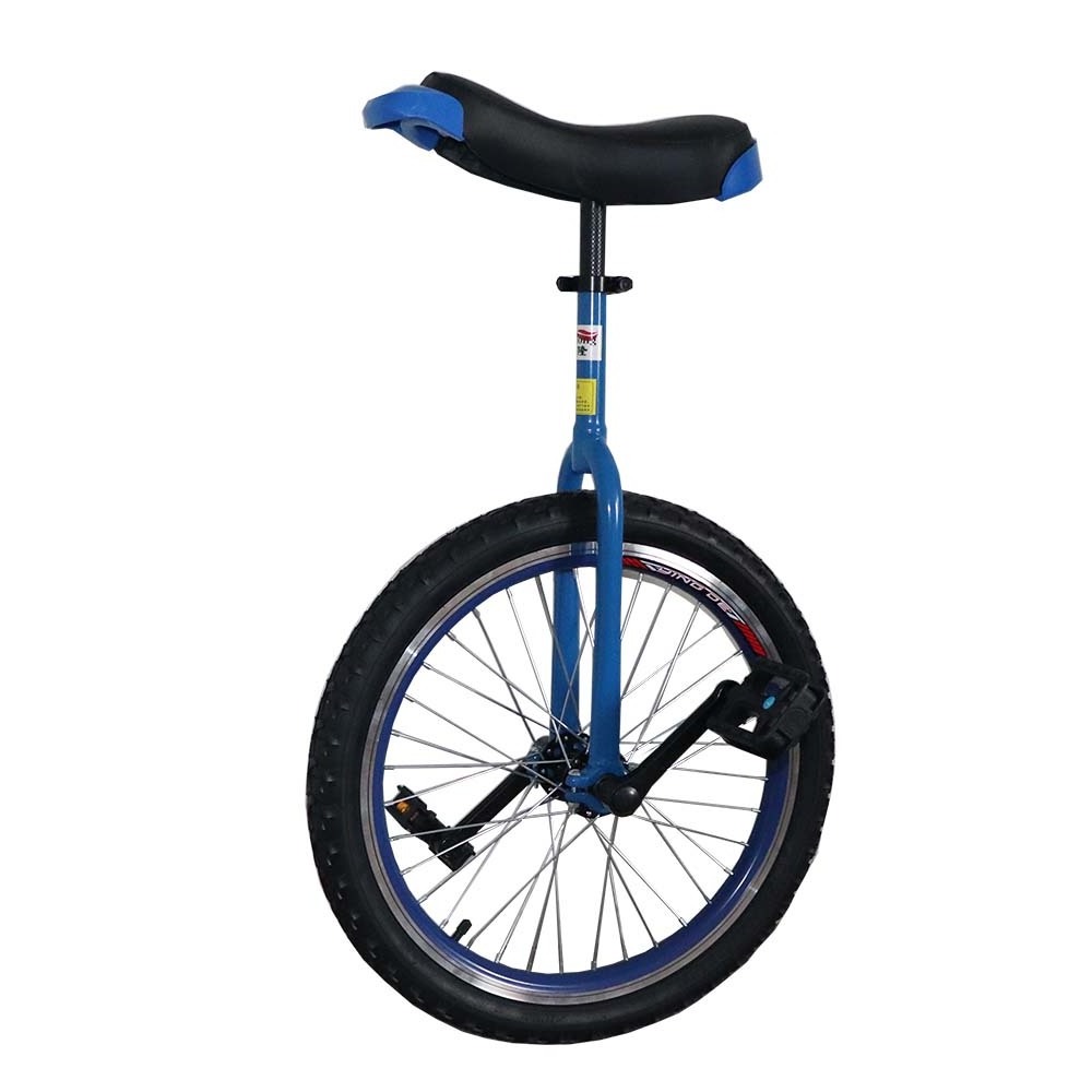 2022 new style unicycles for sale kids Double-Layer Allo Alloy Cycling Monocycle Unicycle factory oem hot sale one wheel bicycle