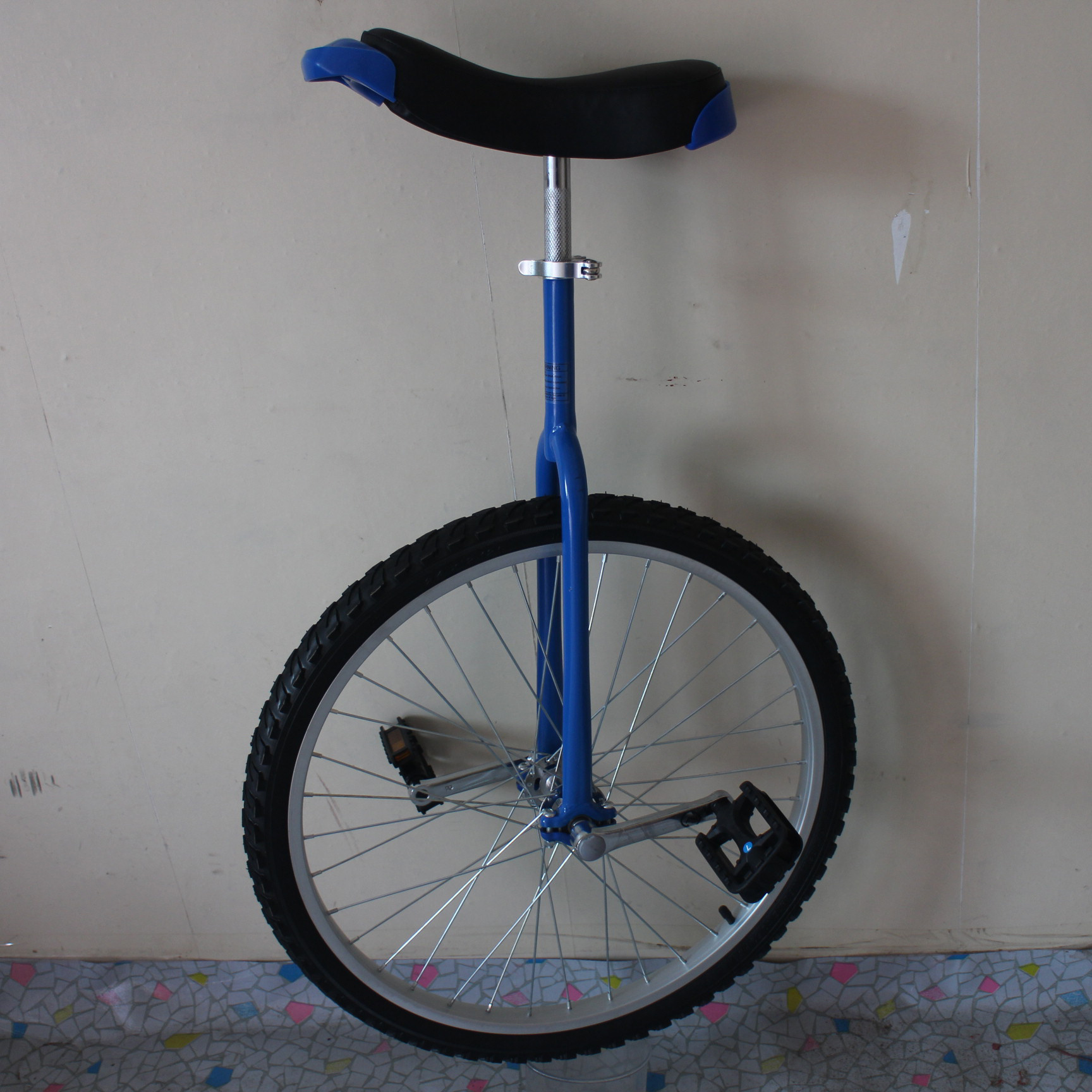 24 inch unicycle Aluminum Alloy unicycle bicycle steel fork unicycle one wheel bike single wheel bicycle