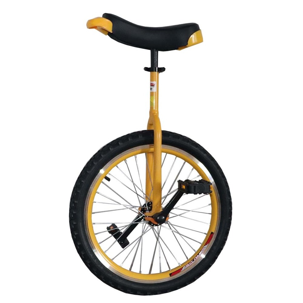 2022 new style unicycles for sale kids Double-Layer Allo Alloy Cycling Monocycle Unicycle factory oem hot sale one wheel bicycle