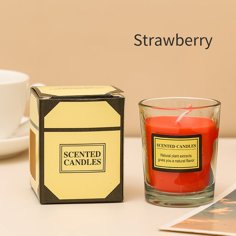 OEM Aroma Luxury Organic Soy Wax Candles In Glass Jar With Lid Customized Fragrance Luxury Candle