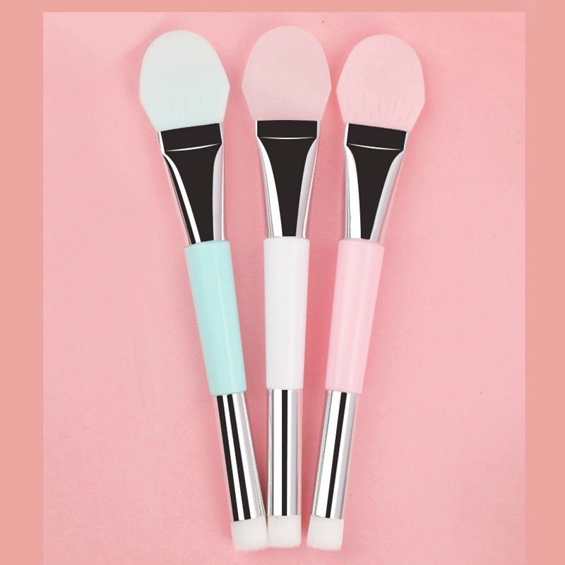 Single Pack New Design Mini Beauty Facial Cosmetic Silicone Plastic Mask Spatula And Bowl