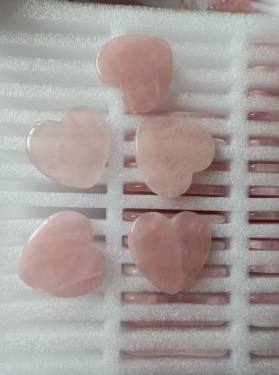 Customized Logo Natural Obsidian / Rose Quartz / Stone Gua Sha Board GuaSha Scrapping Massage Tool for Face