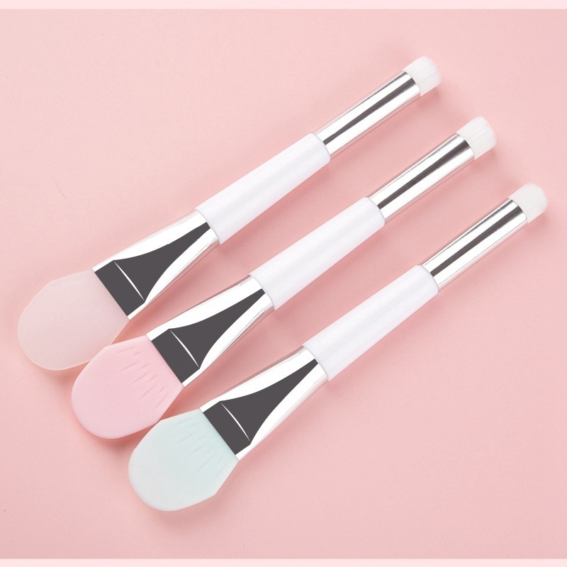 Single Pack New Design Mini Beauty Facial Cosmetic Silicone Plastic Mask Spatula And Bowl