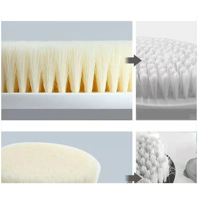 Wholesale Fashion Exfoliating Body Shower Sponge Long Handle Exfoliating Back Brush Scrubber Soft Synthetic Bath Brush