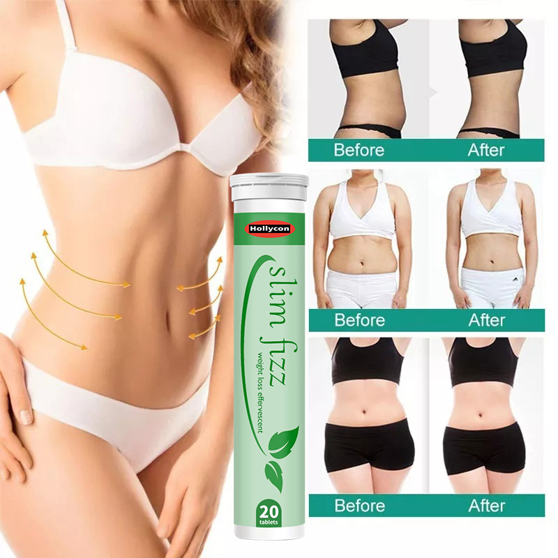 OEM Slim beauty fizzy tablets Konjac glucomannan weight loss slimming effervescent tablets