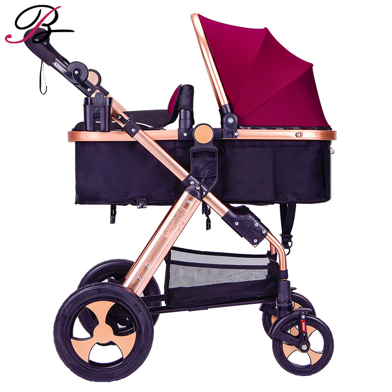 Baby Stroller Bassinet Pram Carriage Stroller All Terrain Vista City Select Pushchair Stroller Compact Convertible Luxury Stroll