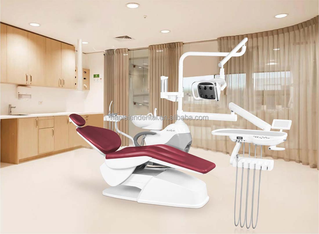 Luxury Portable Dental Equipment Dental Medical Mobile Surgical Treatment Chair with Dental Chair Stool