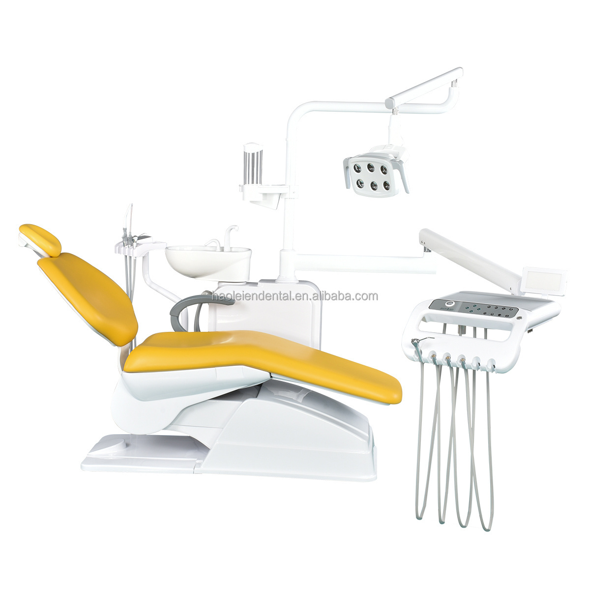 Foshan Dental Equipments Electricity Dental Chair for Left Hand Dentistry Surgery Dental Chair with Touch Control System