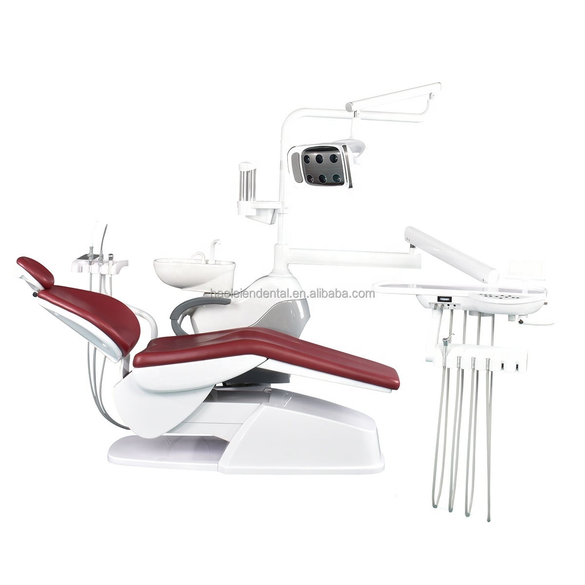 Luxury Portable Dental Equipment Dental Medical Mobile Surgical Treatment Chair with Dental Chair Stool