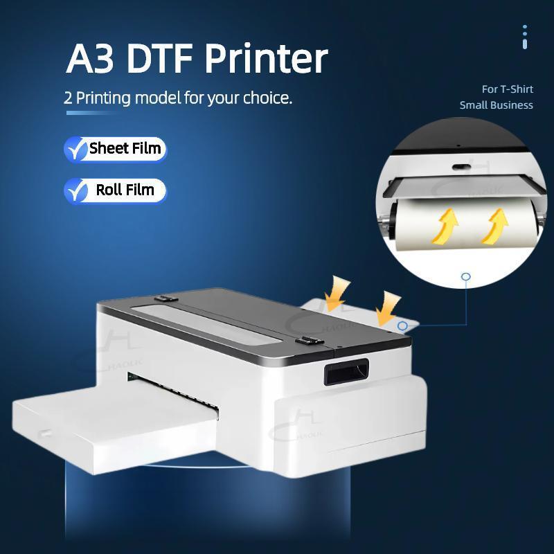 New Arrival A3 Brand New L1800 For Epson DTF printerl A3 Inkjet T-shirt Heat Transfer Printing Machine Pet Film A4 DTF printer