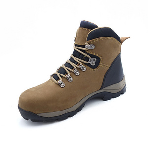 Rugged Steel Toe Flex Insulated Nubuck Leather Waterproof Breathable Soft Toe Work Boot Safety Shoes