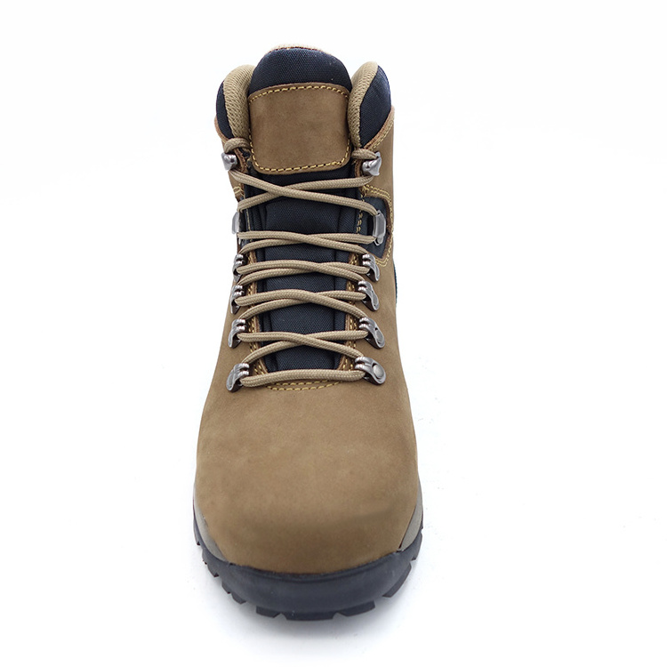 Rugged Steel Toe Flex Insulated Nubuck Leather Waterproof Breathable Soft Toe Work Boot Safety Shoes