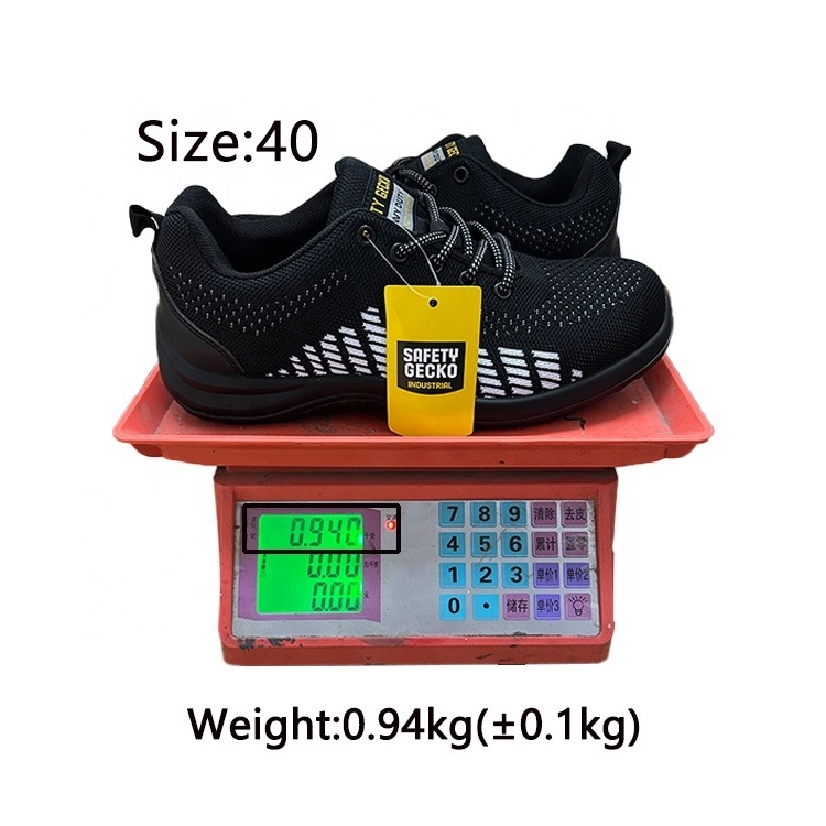 Mining Industrial Work Steel Toe Microfiber Upper Lightweight Engineers Sneaker Jogger Safety Shoes For Men