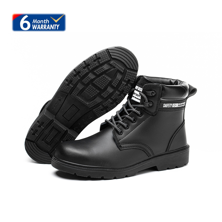 Hot Selling Custom S3 CE Compliant Steel Toe Safety Shoes Soft Fashionable Work Safety Boots for Men