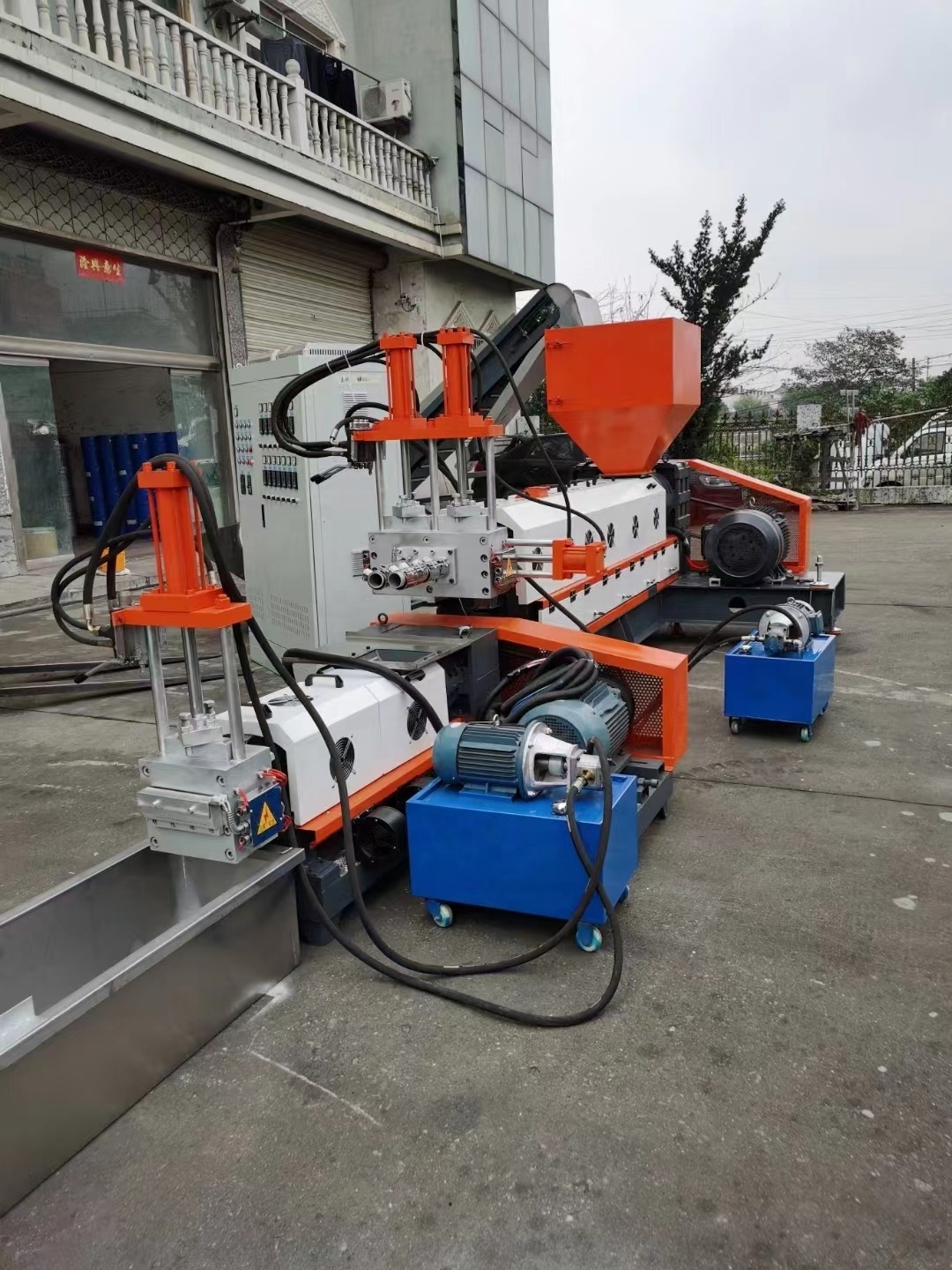 Waste Bottle Plastic Recycling Machine Plastic water ring granulator Pp Hdpe Plastic Pelletizing Machine