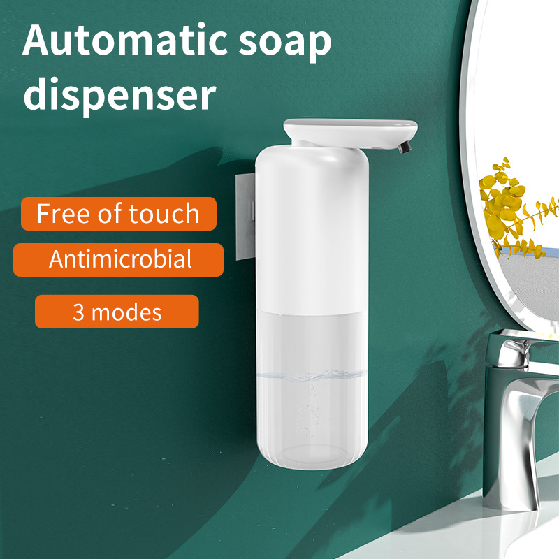 Hotel Plastic Foam Pump Liquid Wall Mounted Soap Dispenser Vintage Automatic Touchless Soap Dispenser