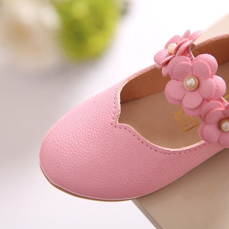 2022 Summer Sweet Toddler Girl Sandals Flowers Baby Dresses Shoes Floral Children Sandals Girls Shoes Kids Party Footwear