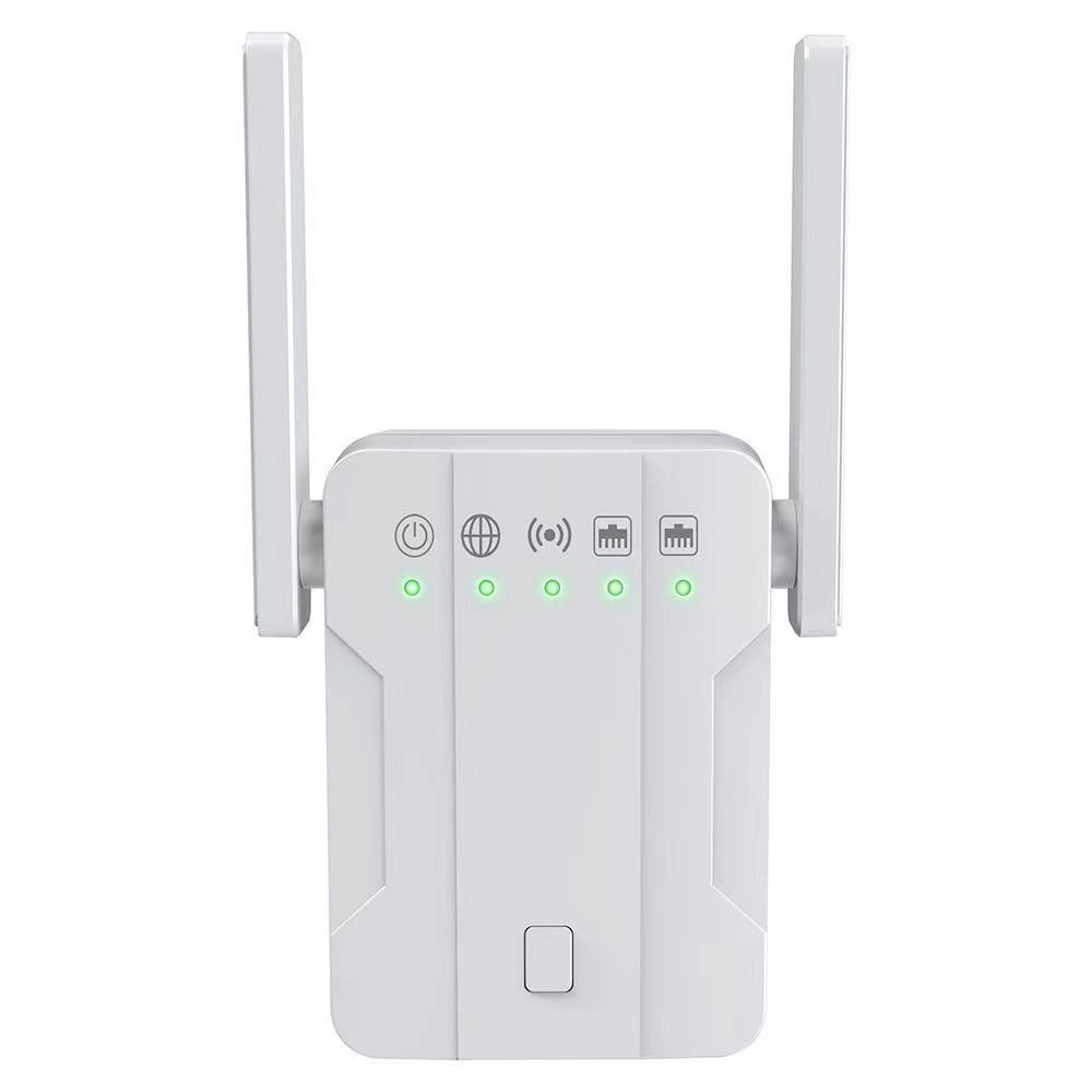 Hot Sale 1200Mbps 2.4GHz/5GHz Wifi Booster Long Range Signal Wifi Repeater 300m 100m Dual Band Wireless Extender